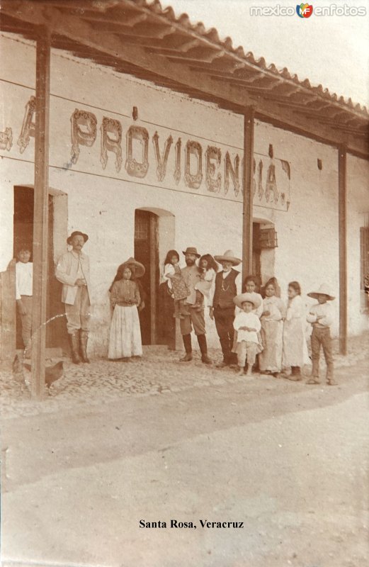 Tienda de abarrotes La Providencia ( Circulada el 21 de Mayo de 1909 ).