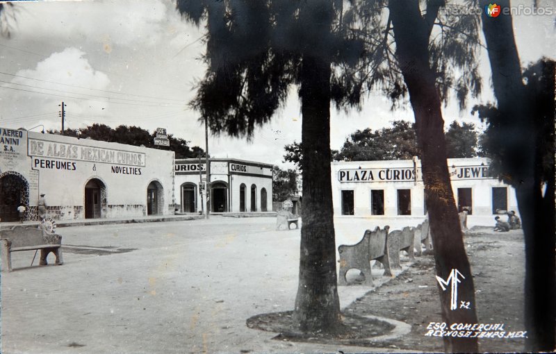 Esquina Comercial. ( Circulada el 21 de Septiembre de 1952 ).