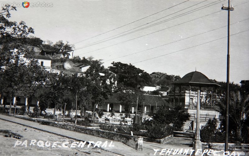 Parque Central. ( Circulada el 03 de Diciembre de 1951 ).