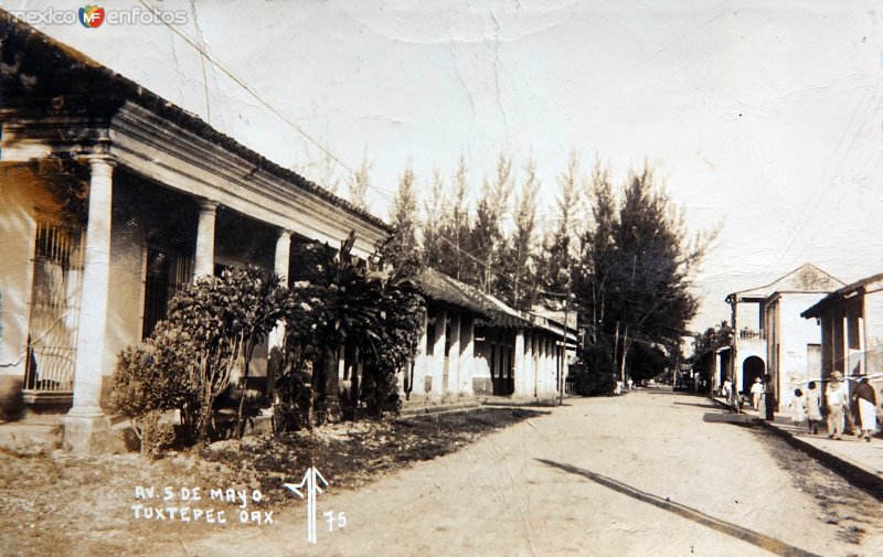 Avenida 5 de Mayo. ( Circulada el 28 de Enero de 1959 ).