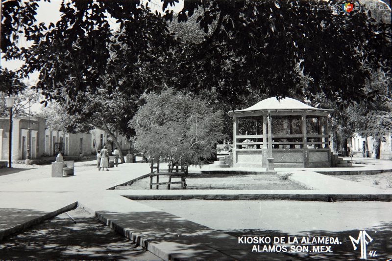 Kiosko de la Alameda.