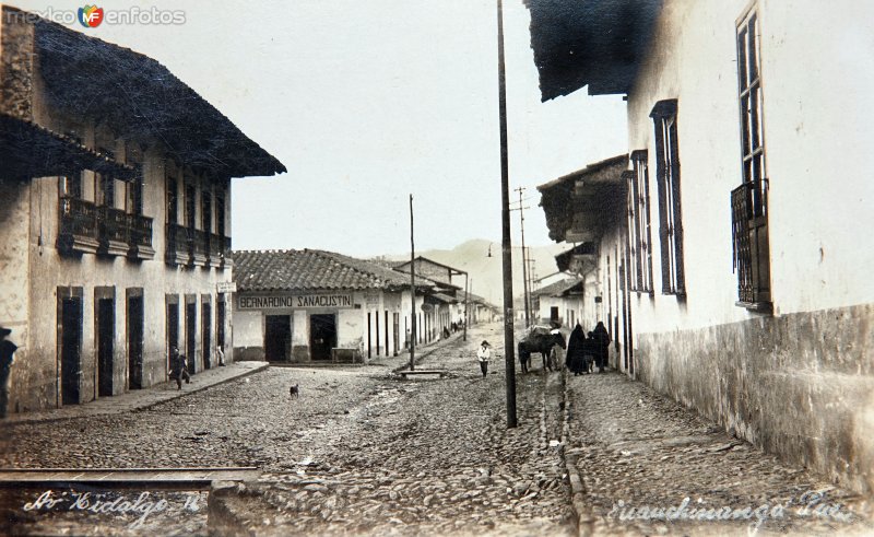 Avenida Hidalgo.