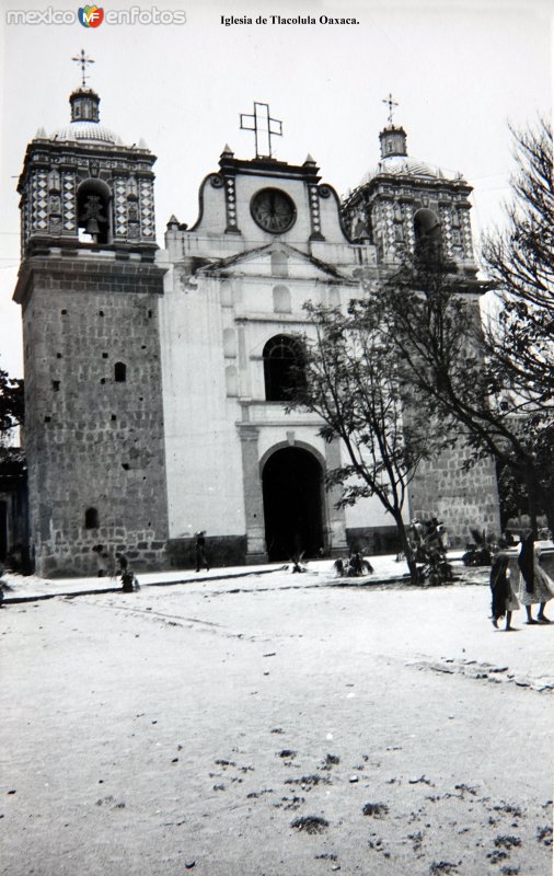 Iglesia de Tlacolula Oaxaca.