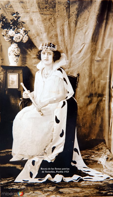 Reyna de las fiestas patrias  de Teziutlán, Puebla 1923