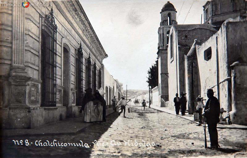 Avenida Hidalgo.