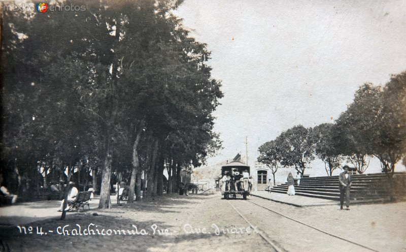 Avenida Juarez.