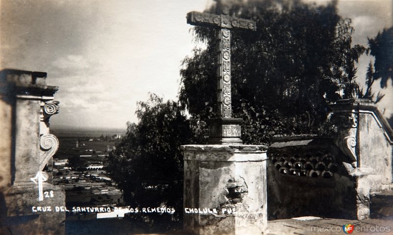 Cruz del Santuario de Los Remedios.