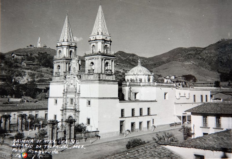 Basilica de nuestra senora del Rosario  ( Circulada el 10 de Mayo de 1964 ).