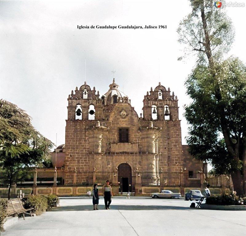 Santuario de  Guadalupe Guadalajara, Jalisco 1961.