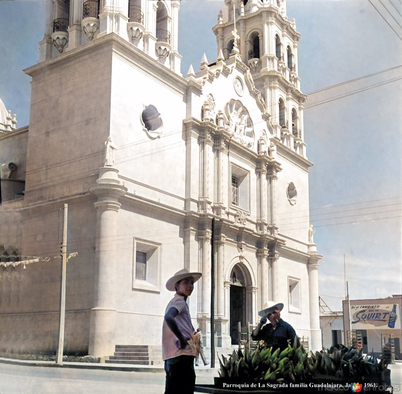 Parroquia de La Sagrada familia Guadalajara, Jalisco 1961.