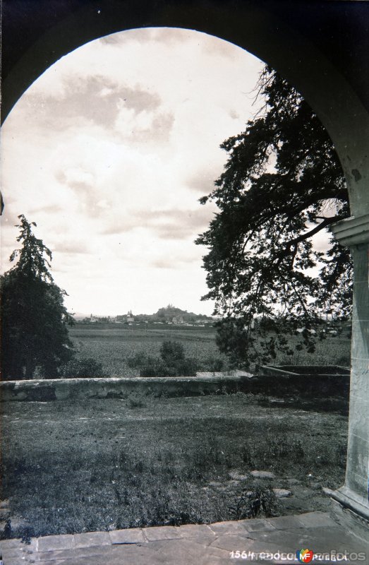 Panorama por el Fotógrafo Hugo Brehme.