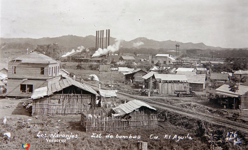 Los Naranjos estacion de bombas Compania el Aguila.