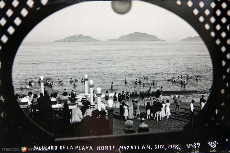 Balneario de la playa norte.