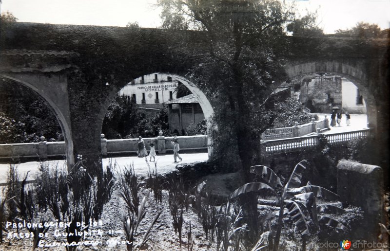 Prolongacion de los arcos de Guadalupe.