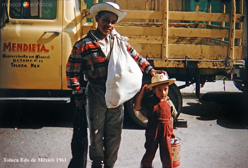 Tipos Mexicanos Adolecente 1961.