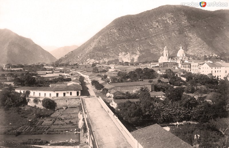 Vista parcial y Cerro del Borrego