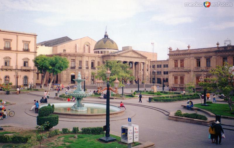 Fotos de San Luis Potosi, San Luis Potosi: Plaza del Carmen