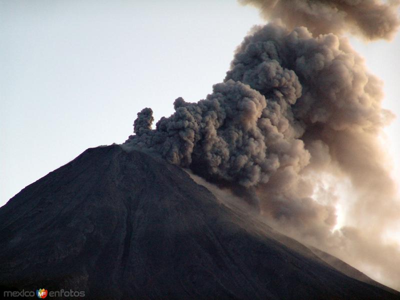 Fotos de Volcán De Colima, Colima: Volcán de Fuego de Colima