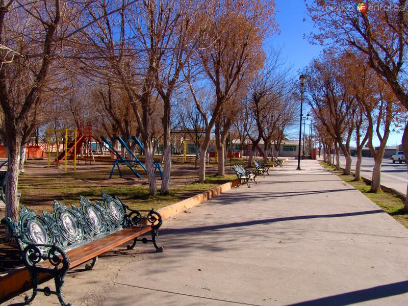 Fotos de Ahumada, Chihuahua: Plaza Abraham González