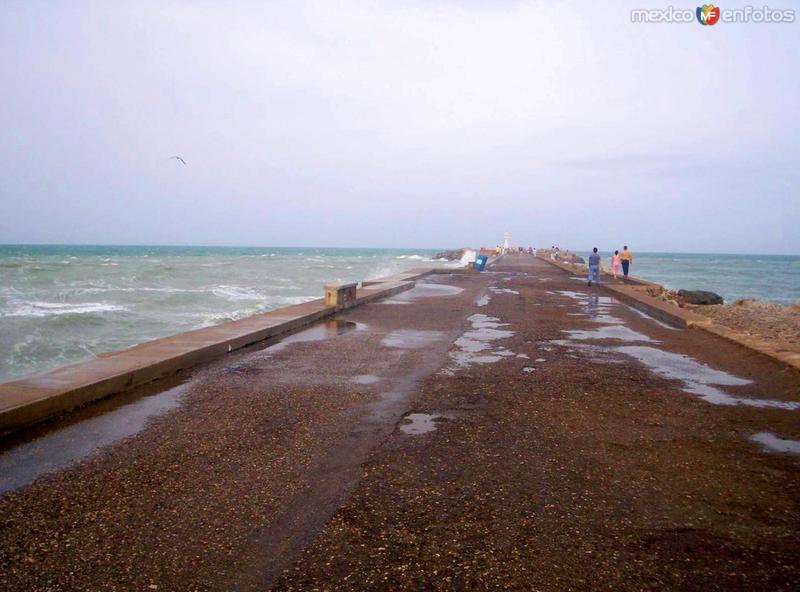 Fotos de Ciudad Madero, Tamaulipas: Malecón (escolleras)