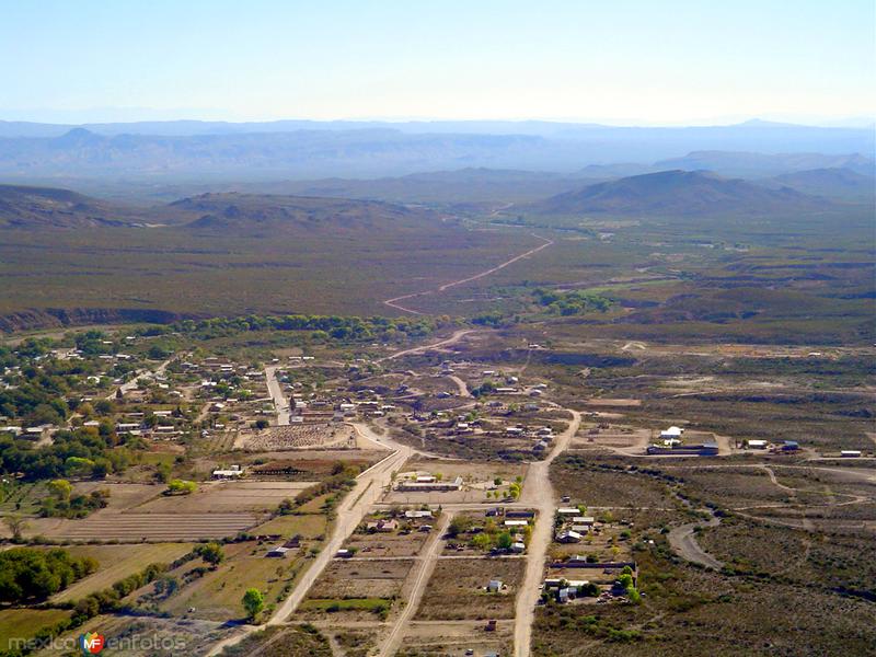 Fotos de Manuel Benavides, Chihuahua: Vista aérea de Manuel Benavides