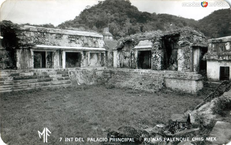 Fotos de Palenque, Chiapas: Interior del Palacio Principal