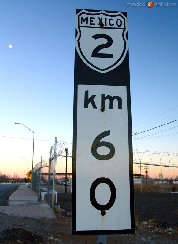 Fotos de Praxedis G. Guerrero, Chihuahua: Nomenclatura de carreteras