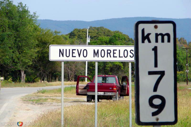 Fotos de Nuevo Morelos, Tamaulipas: Señalamientos carreteros