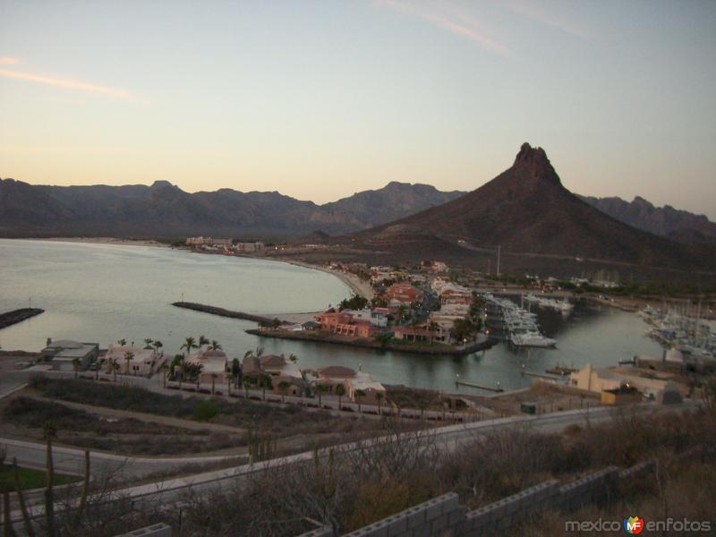 Fotos de San Carlos, Sonora: San Carlos, Marina al atardecer