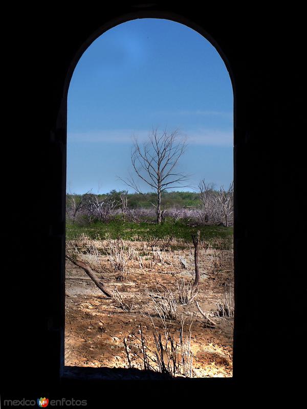 Fotos de Guerrero Viejo, Tamaulipas: Vista desde una ventana del colegio