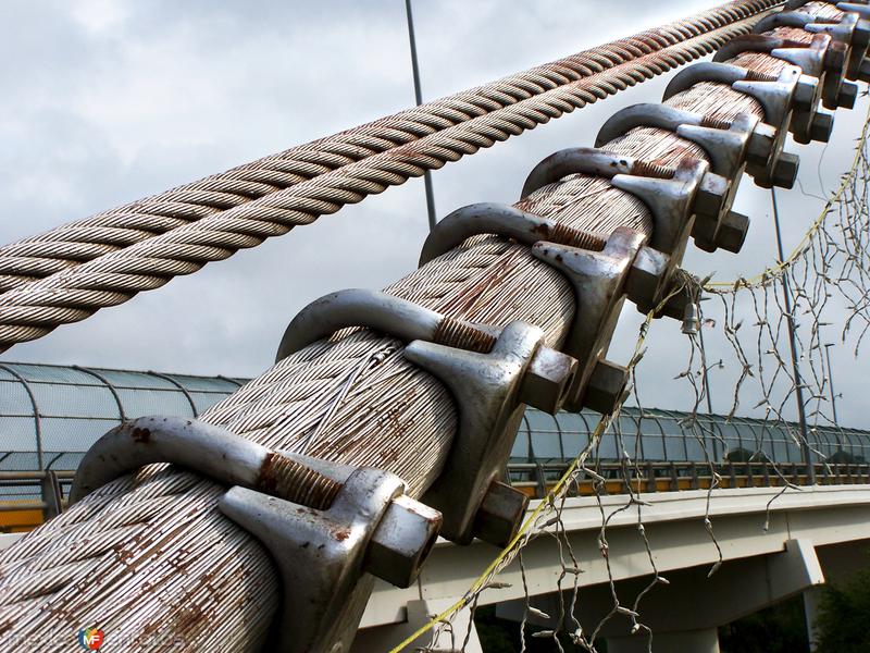 Fotos de Miguel Alemán, Tamaulipas: Sostenes del puente internacional