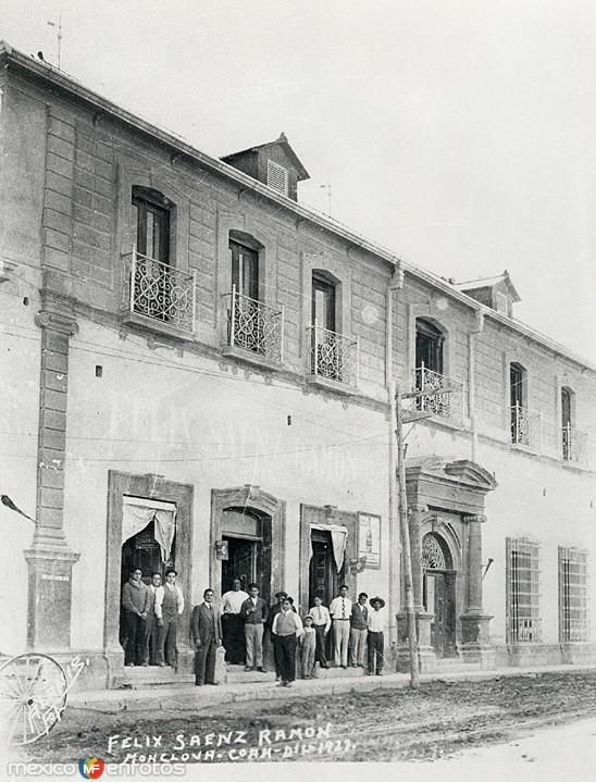 Fotos de Monclova, Coahuila: FELIX SAENZ RAMON (1927)