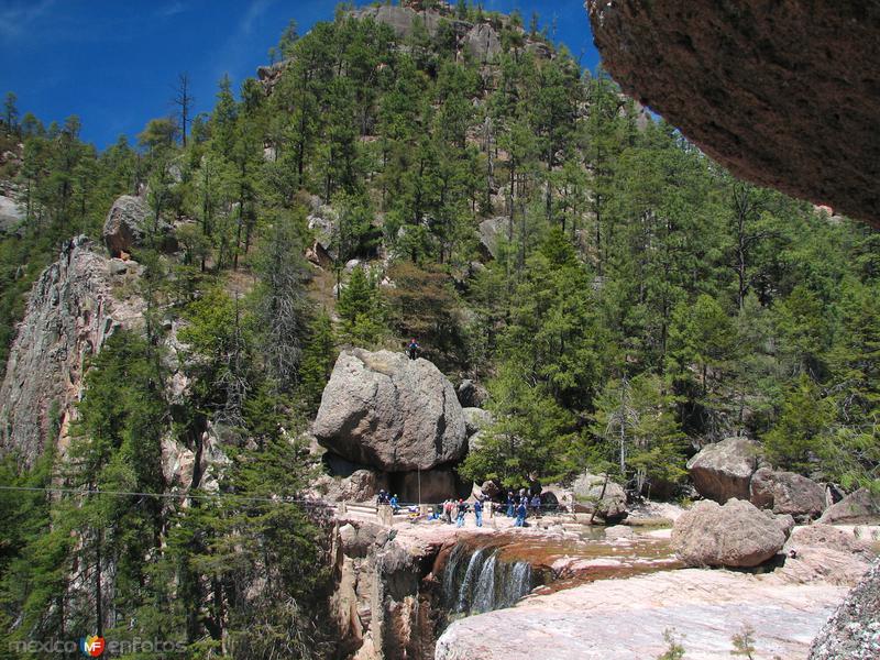 Fotos de Cusárare, Chihuahua: Cascada de Cusárare