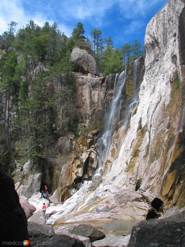 Fotos de Cusárare, Chihuahua: Cascada de Cusárare