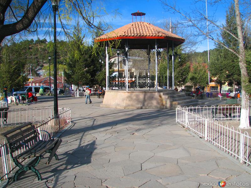 Fotos de Creel, Chihuahua: Kiosko en la Plaza Principal de Creel