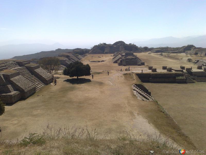 Fotos de Monte Albán, Oaxaca: Panoramica de Monte Alban