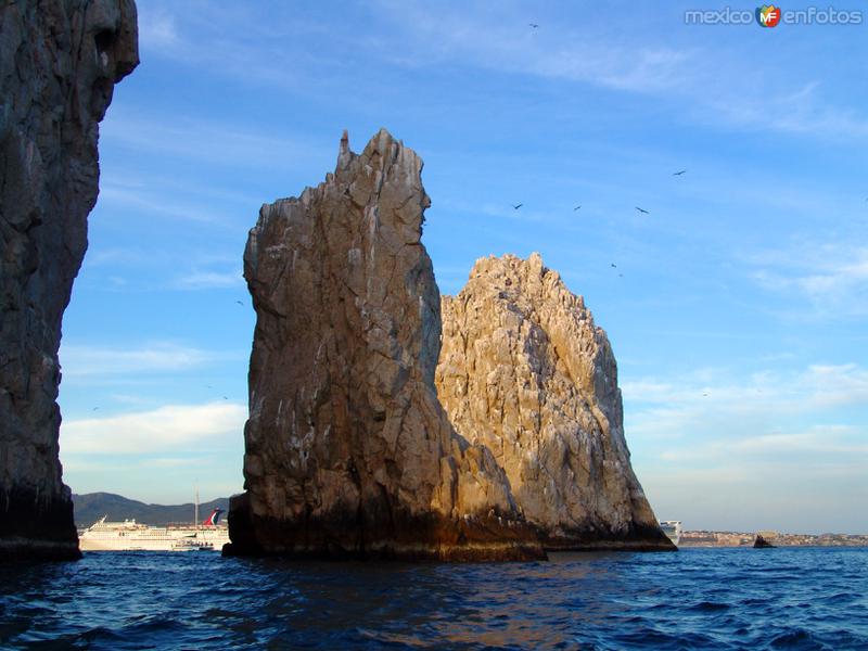 Fotos de Cabo San Lucas, Baja California Sur: Rocas marinas al final de la Península