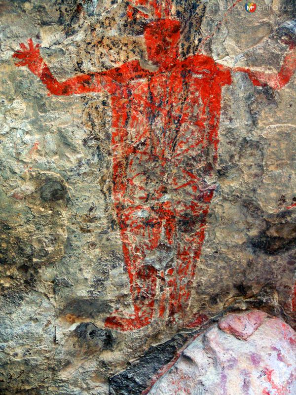 Fotos de San Francisco De La Sierra, Baja California Sur: Pinturas rupestres de la Cueva del Ratón