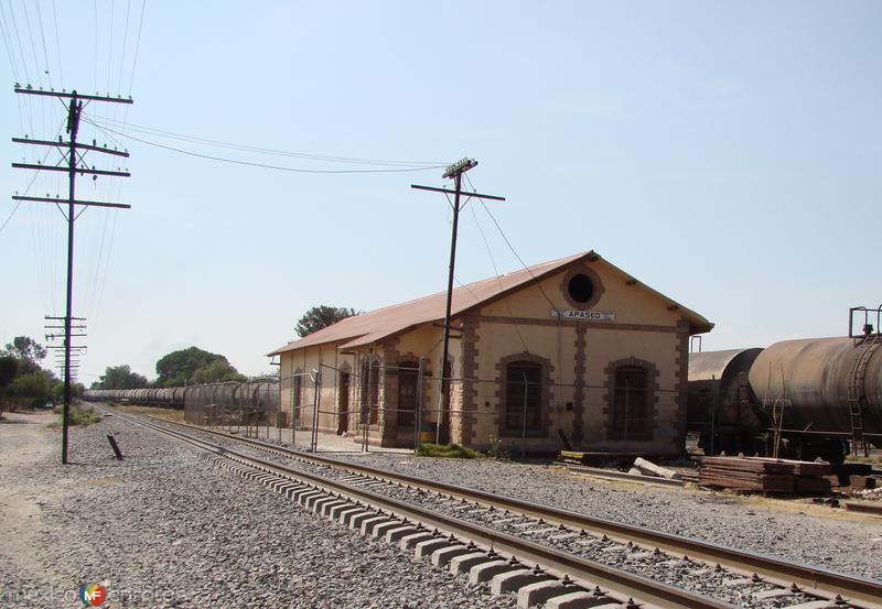 Fotos de Apaseo El Grande, Guanajuato: Estacion del ferrocarril