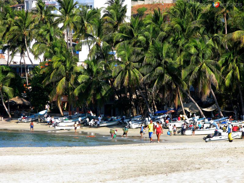 Fotos de Puerto Escondido, Oaxaca: Playa