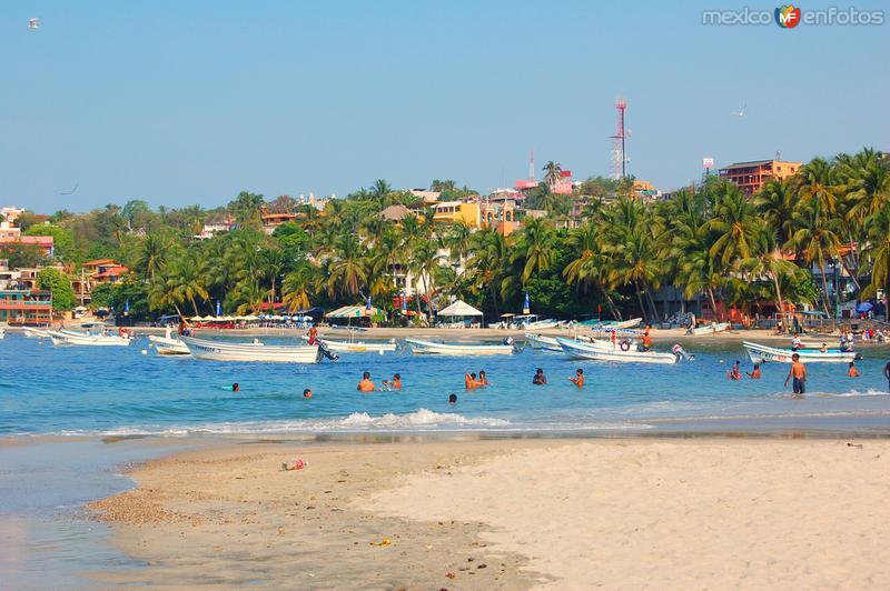 Fotos de Puerto Escondido, Oaxaca: Playa