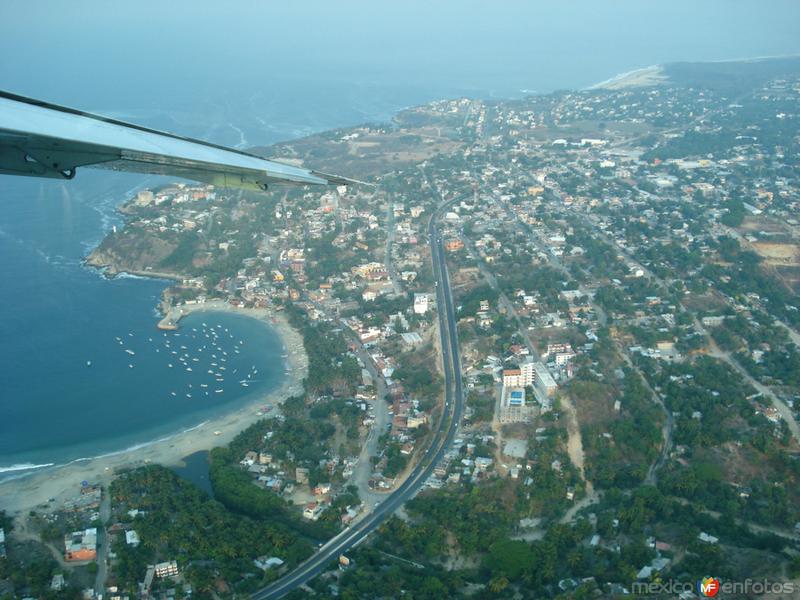 Fotos de Puerto Escondido, Oaxaca: Vista Aérea