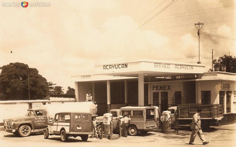 Fotos de Acayucan, Veracruz: Gasolinera.