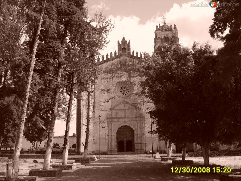 Fotos de Tetela Del Volcán, Morelos: Atrio de Parroquia San Santiago, Telela del Volcan, Morelos