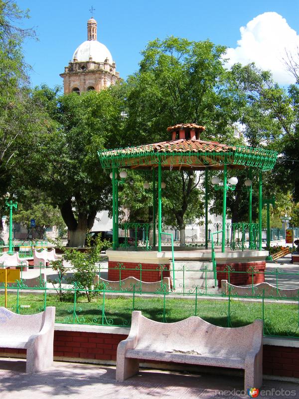 Fotos de Valle De Allende, Chihuahua: Plaza principal de Valle de Allende