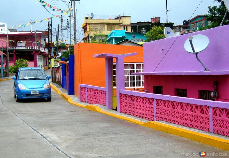 Fotos de Agua Dulce, Veracruz: La subida del panteón