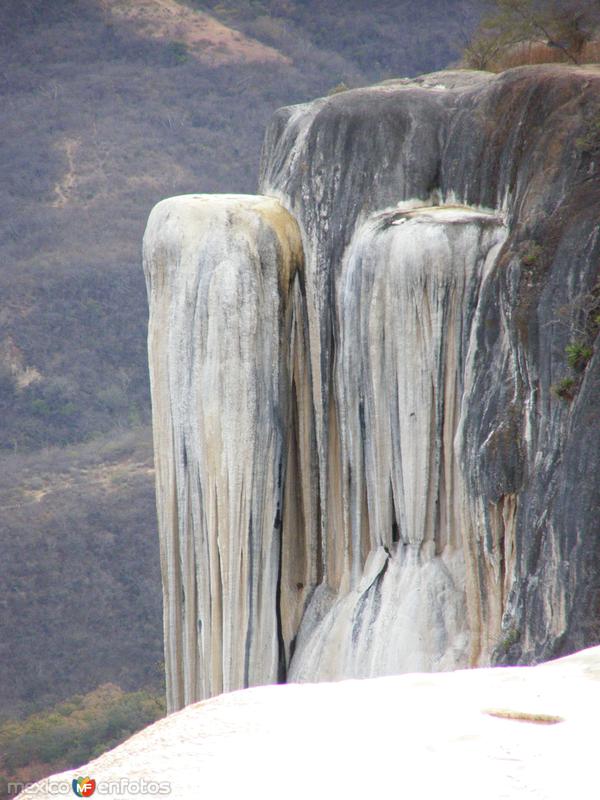 Fotos de San Lorenzo Albarradas, Oaxaca: Cascada de cerca