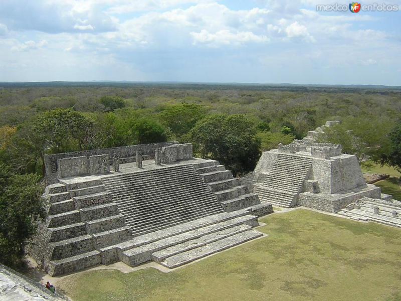 Fotos de Edzna, Campeche: zona arqueologica de Edzna 4