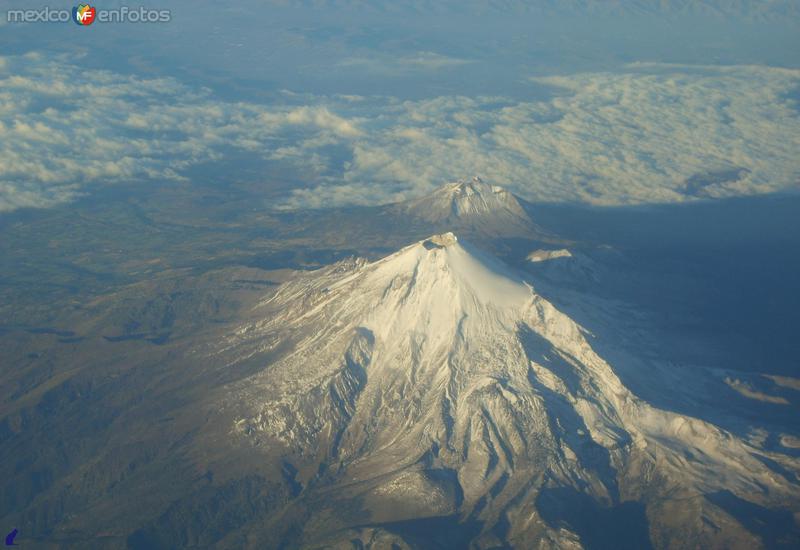 Fotos de Parque Nacional Iztaccíhuatl Popocatépetl, Puebla: mirada desde el avion