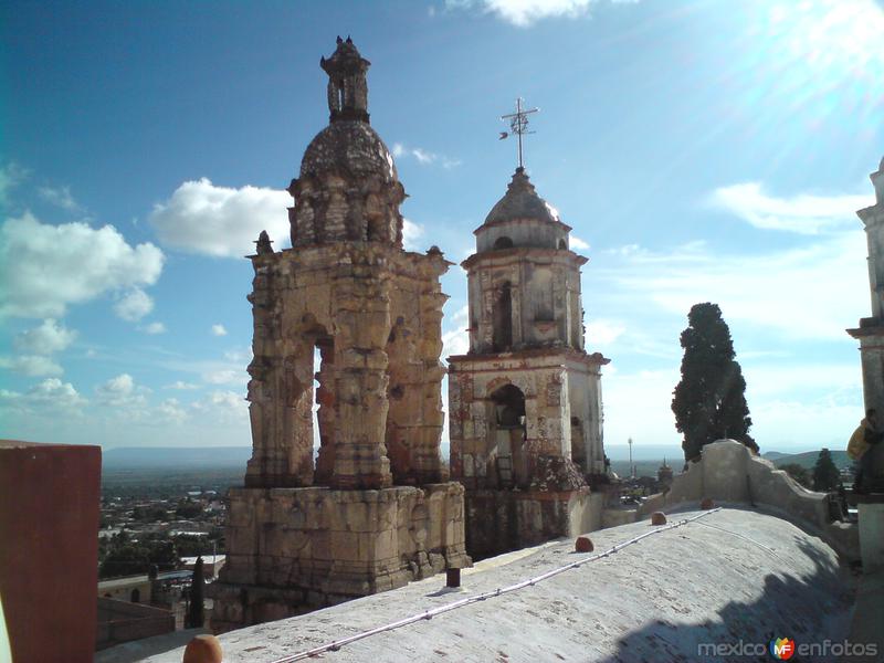 Fotos de Pinos, Zacatecas: torres del templo de tlaxcala desd otro angulo